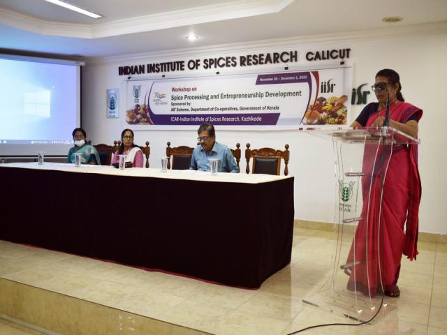 Training Programme on “Spice Processing and EDP”