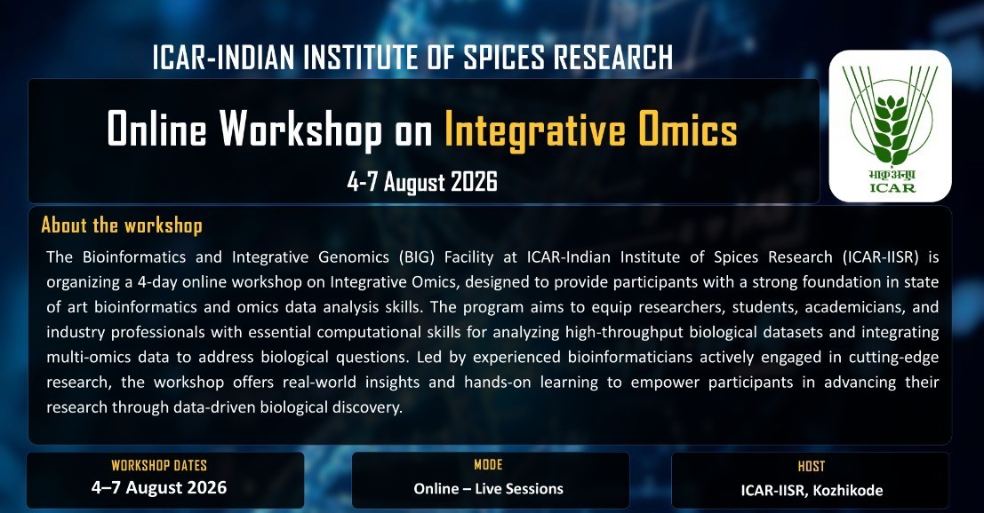 Online Workshop on Integrative Omics