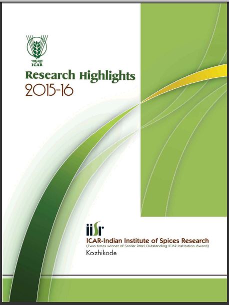 Research Highlights 2015-16