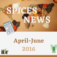 Spicesnews april-june 2016